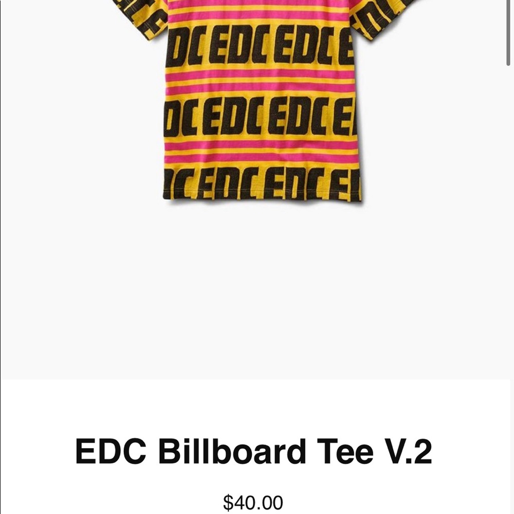 NWOT - EDC TEE SHIRT - Picture 5 of 5
